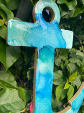 Load image into Gallery viewer, 11 Inch Resin and Alcohol Ink Anchor
